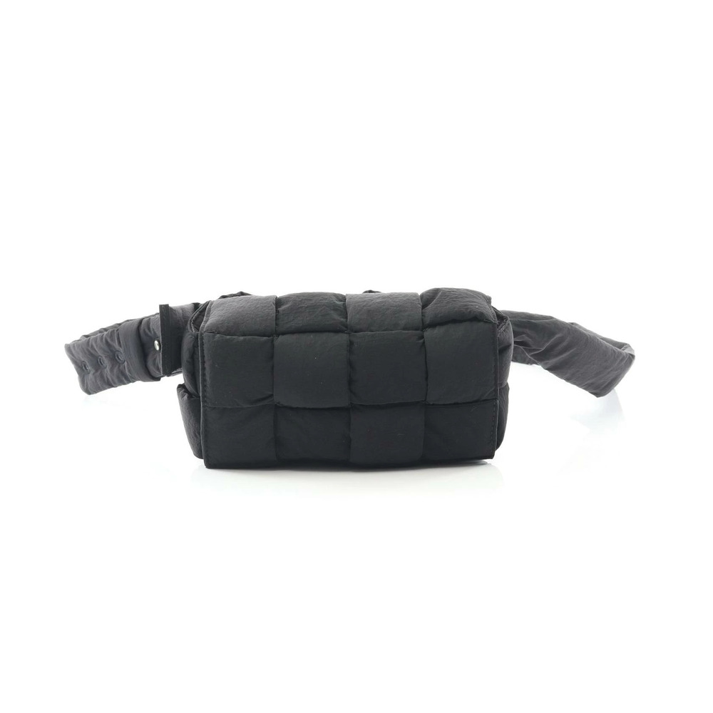 Bottega Veneta Padded Cassette Waist Bag Body Black